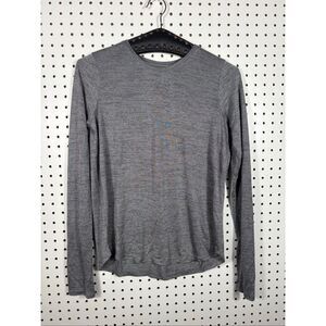 Vince silver long sleeve top size XS